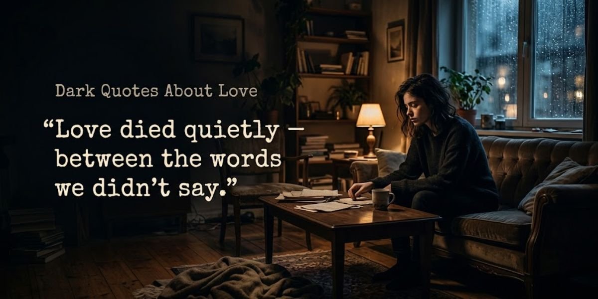 Dark Quotes About Love