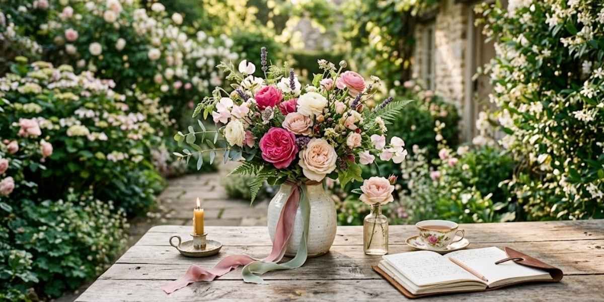 Flower Bouquet Captions