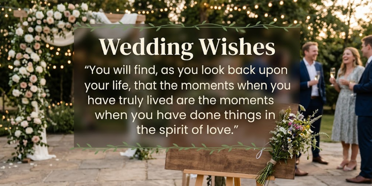 Sweet Wedding Wishes