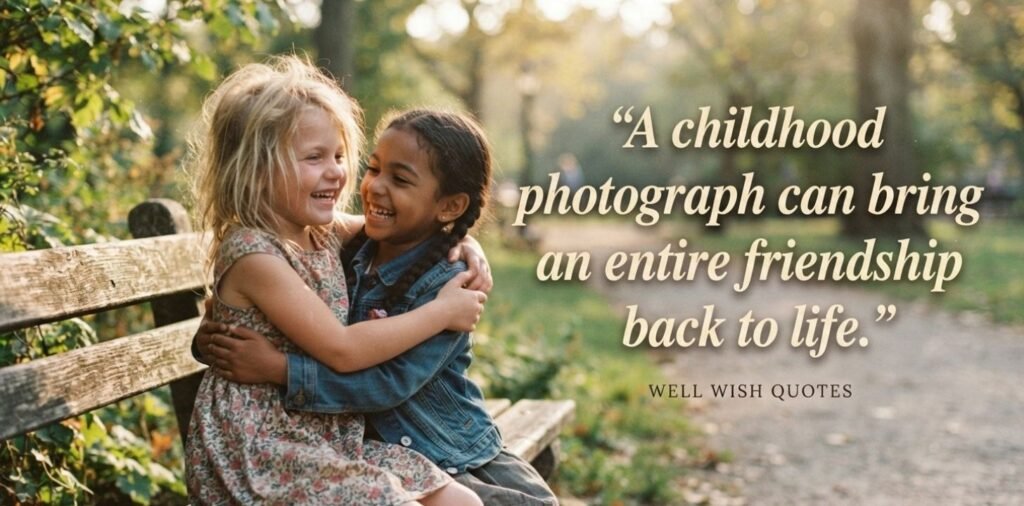 Childhood Friendship Memories Quotes