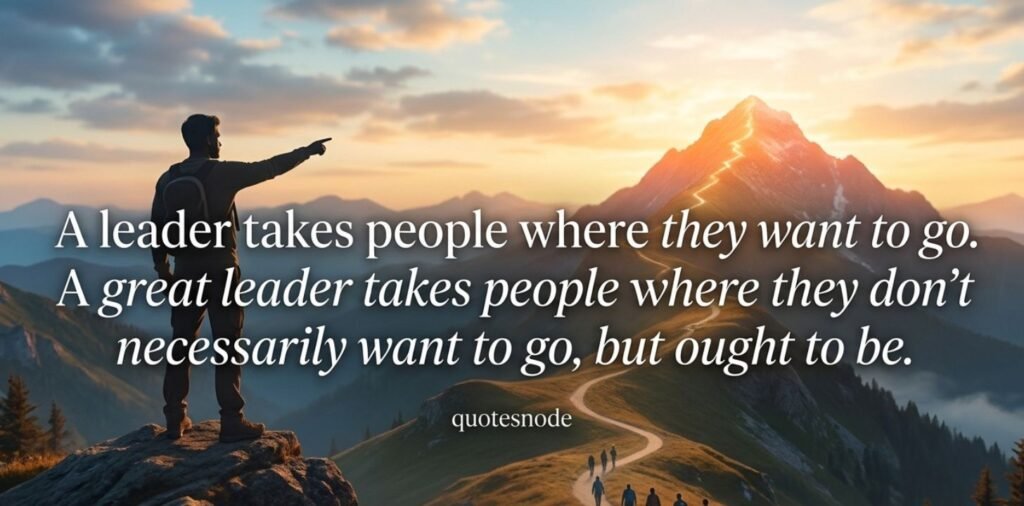 Inspirational Leader Quotes About Lion