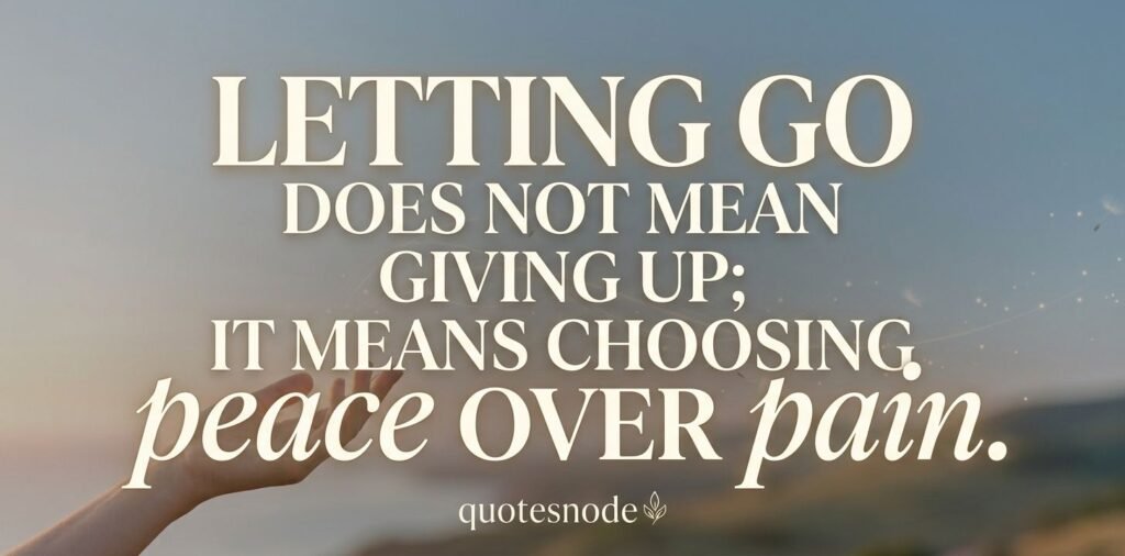 Letting Go Quotes