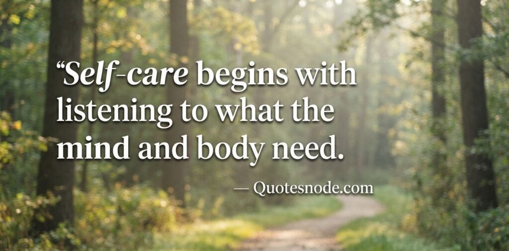 Mental Health Quotes for Self-Care and Healing