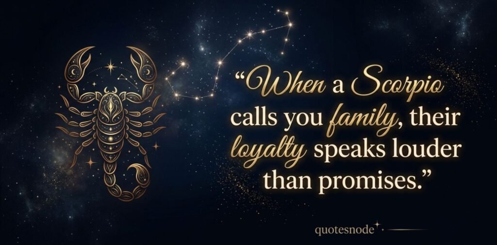 Scorpio Quotes About Loyalty