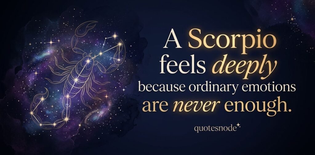 Scorpio Quotes About Passion