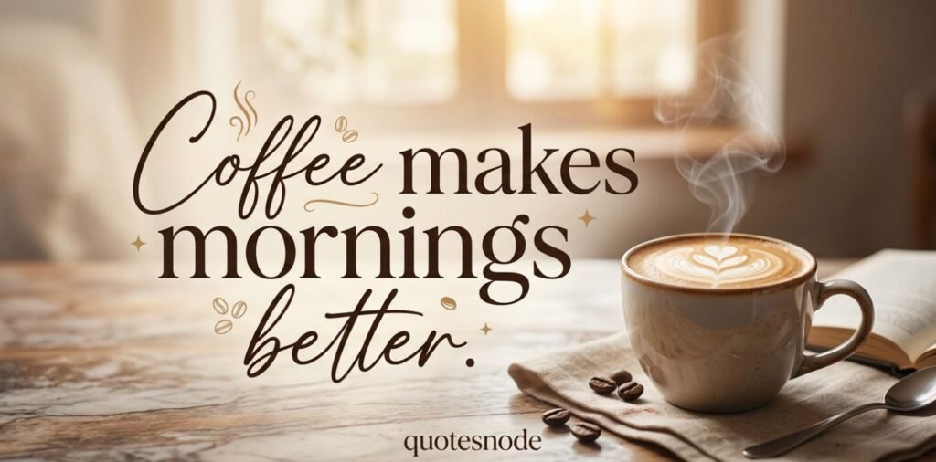 Short Coffee Quotes