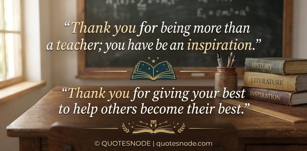 Teacher Appreciation Quotes