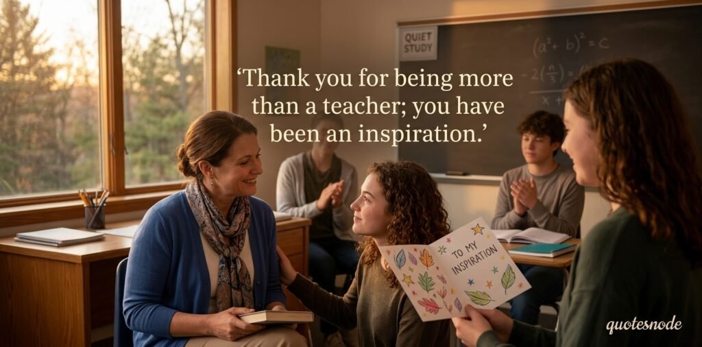 Thank You Teacher Quotes