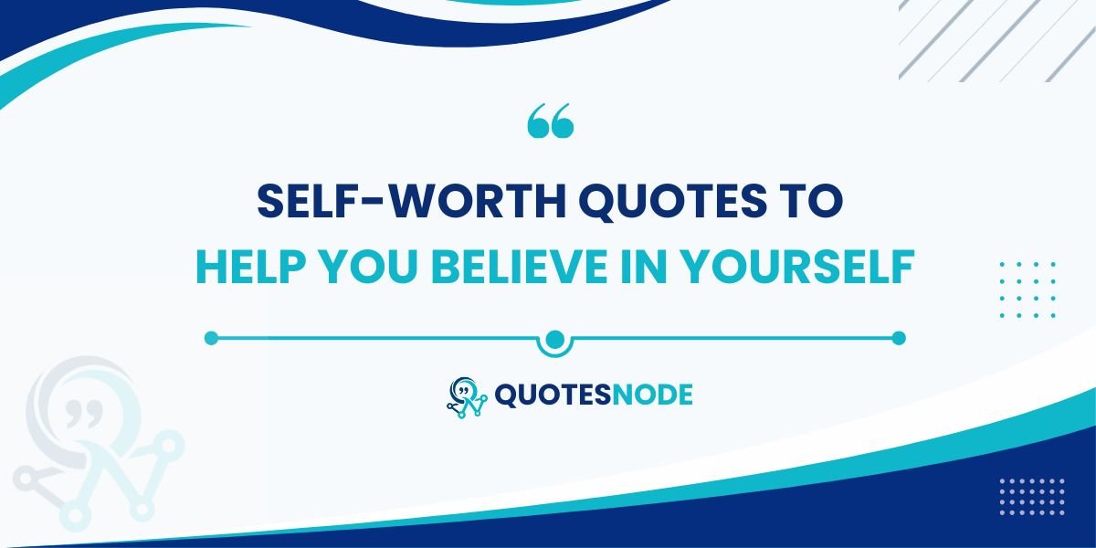 self worth quotes
