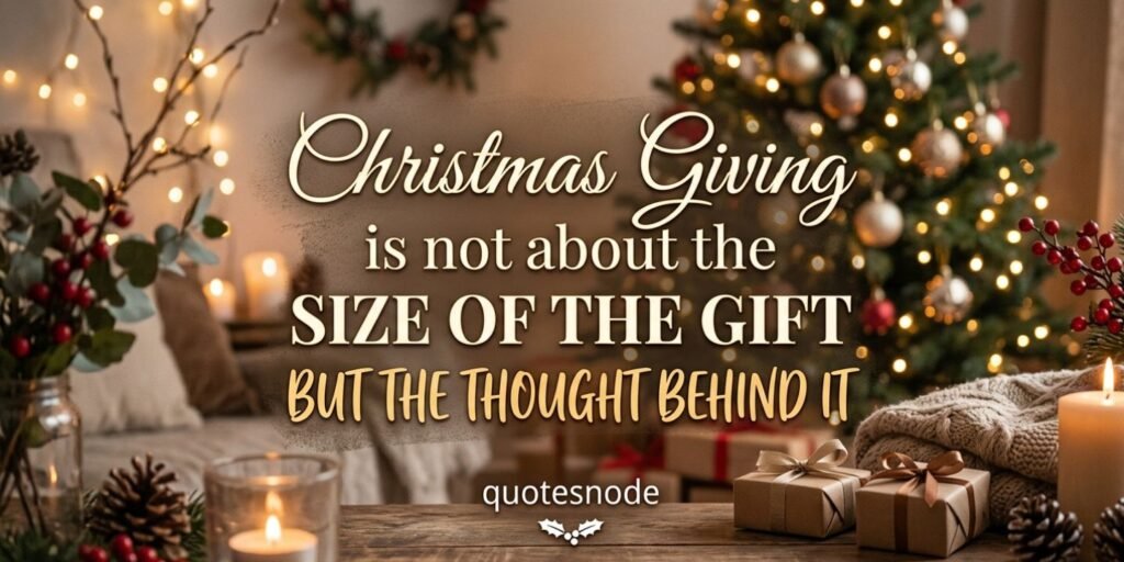 Christmas Quotes About Giving