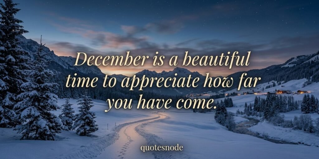 December Quotes About Reflection