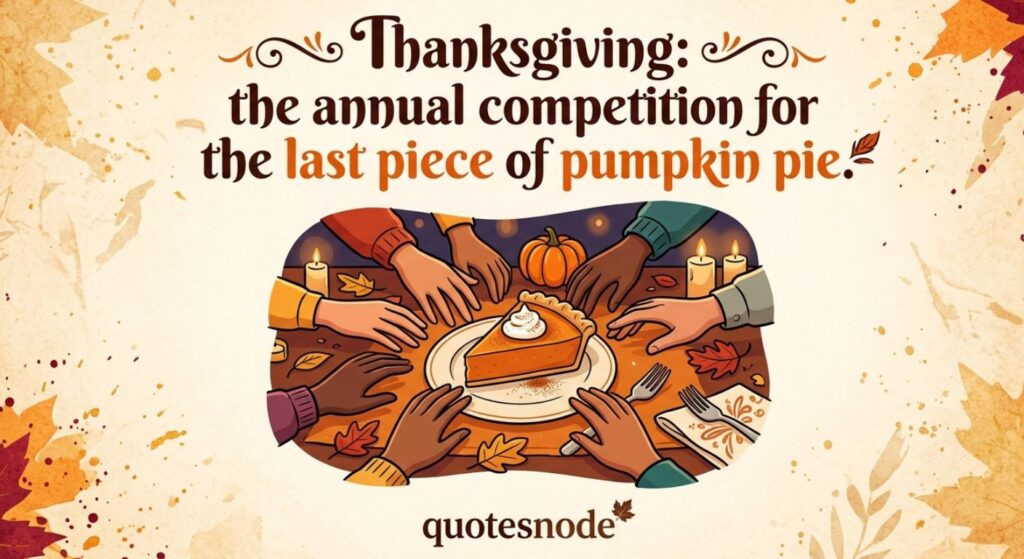 Funny Thanksgiving Quotes