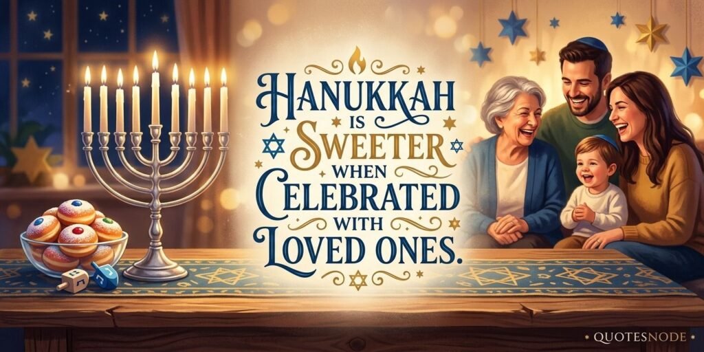 Hanukkah Quotes About Family and Togetherness