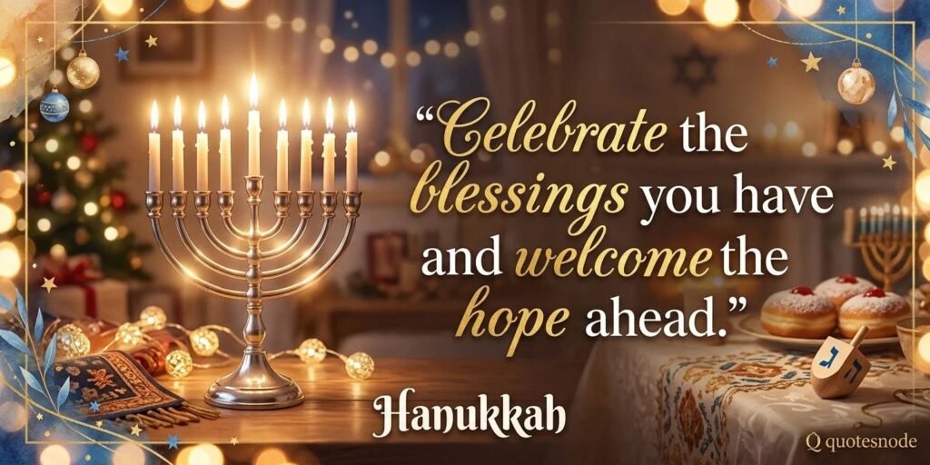 Hanukkah Quotes About Gratitude and Blessings