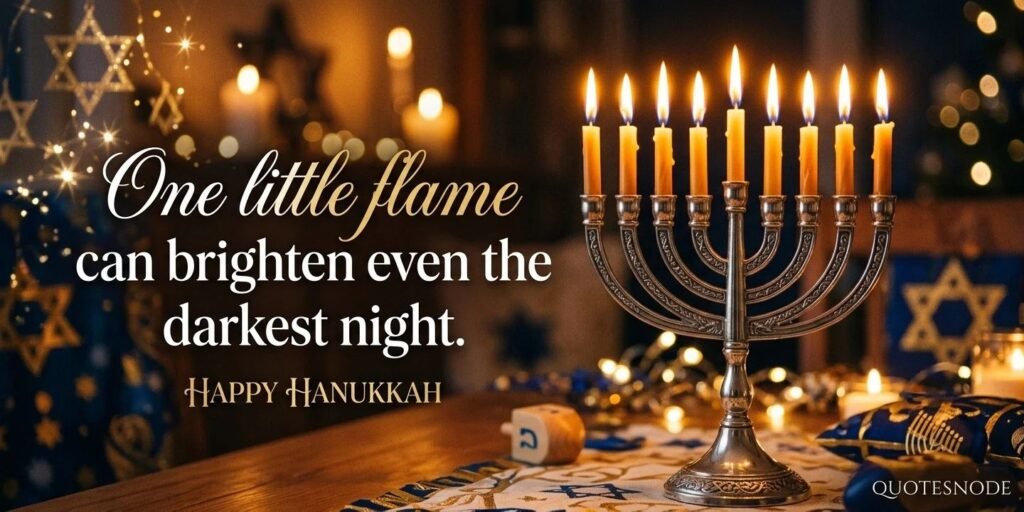 Hanukkah Quotes About Light and Hope