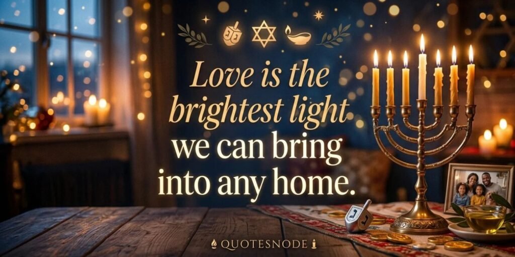 Hanukkah Quotes About Love
