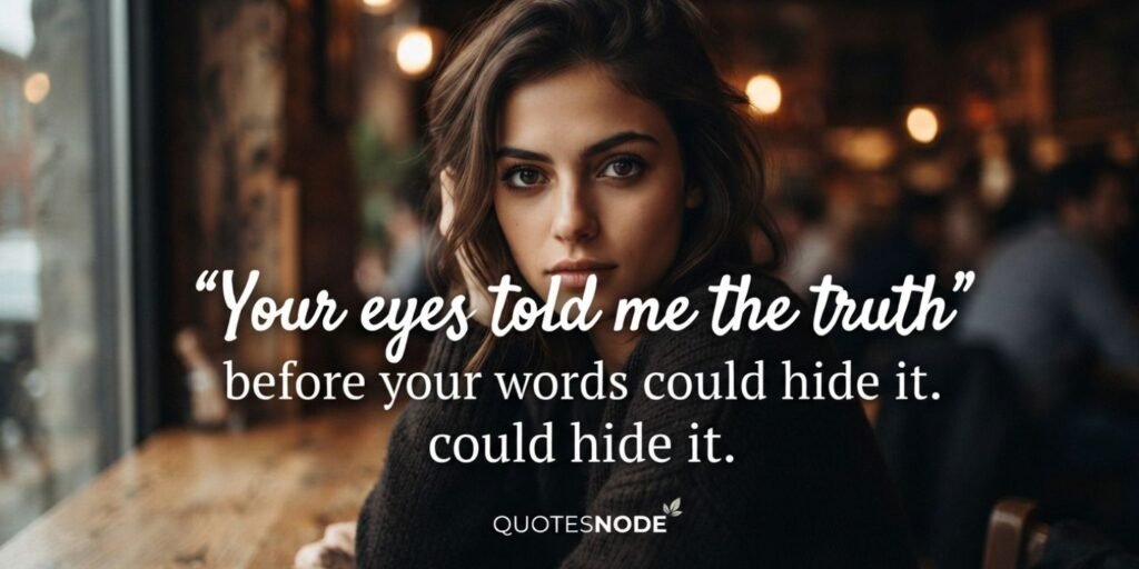 Quotes About Eyes That Speak Without Words