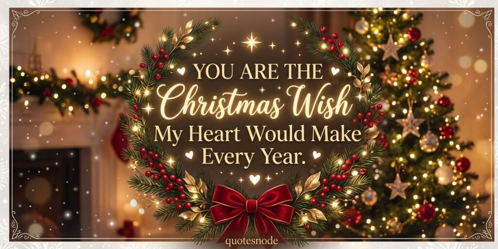 Romantic Christmas Quotes