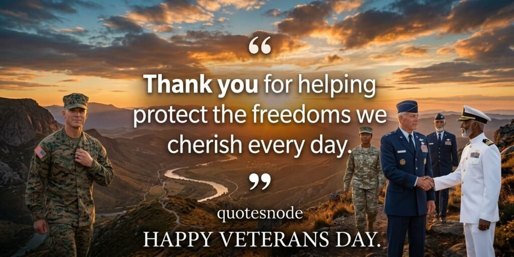 Veterans Day Thank You Quotes